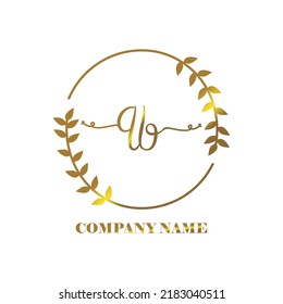 initial QB logo vector handwriting signature Elegant branding art