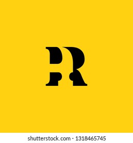 Initial R Hammer Restoration Logo Design Inspiration