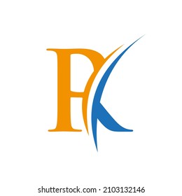 Initial R Letter Alphabet Logo Design In Vector Format. Letter R Logo Illustration