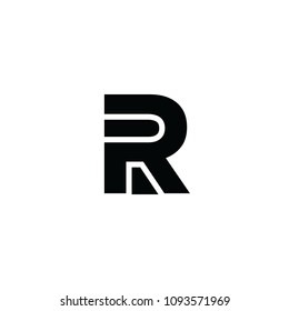 initial R logo company name