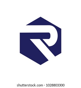 Initial R Logo design template, Vector Illustration