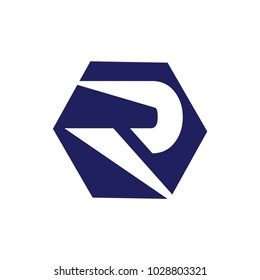 Initial R Logo design template, Vector Illustration