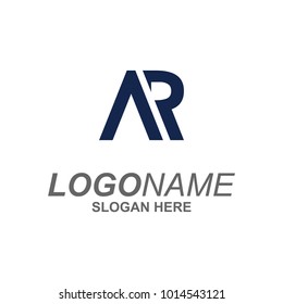 Initial A R Logo Design Vector