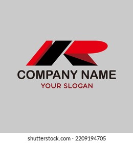  initial R and A or P and A logo design
