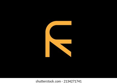 Initial R RC CR modern monogram and elegant logo design, Professional Letters Vector Icon Logo on luxury background.