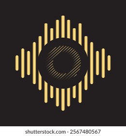 Initial Rained Logo Combine With Letter O Vector Template