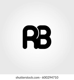initial rb black business logo