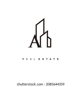 Diseño inicial de logotipo inmobiliario