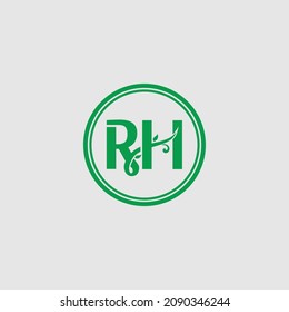 Initial RH Decoration Logo Concept