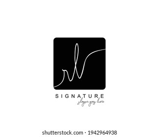 Initial RL beauty monogram and elegant logo design, handwriting logo of initial signature, wedding, fashion, floral and botanical with creative template.