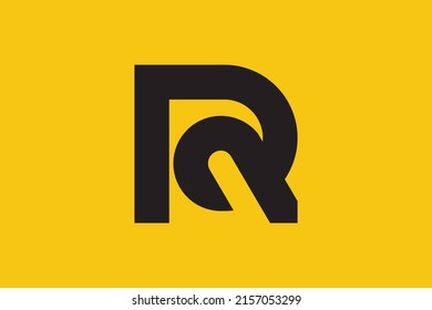 Initial RP PR modern monogram and elegant logo design, Professional Letters Vector Icon Logo on luxury background.