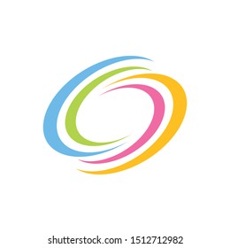 Initial S Abstract Galaxy Lettermark Graphic