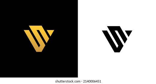 initial S letter logo design vector Monogram Icon Template.logo vS