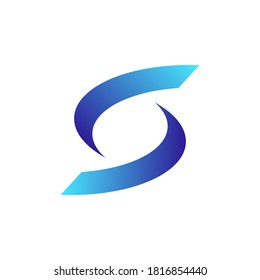 Initial S Letter Logo Vector Design