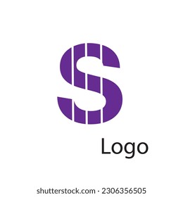 Initial S letter luxury beauty flourishes ornament monogram logo Swoosh Letter Logo Design for business and company identity. Water Wave S Logo with modern trendy