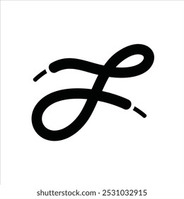 Initial S Initial Letter S Monogram S Línea Abstractas Shoelace Shape Logo Design Inspiración 