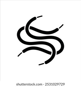 Inicial S Letra Inicial S Monograma S Forma Shoelace Logo Design Inspiração