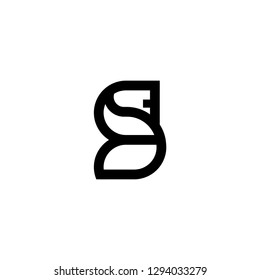 initial S letter S technology 