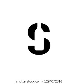 initial S letter S technology 