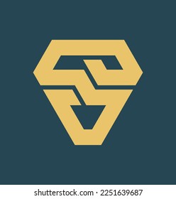 initial S logo design ,EPS 10