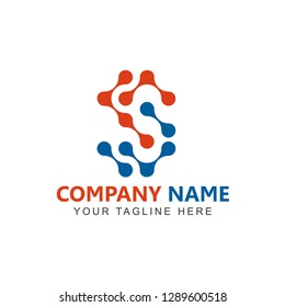 Initial S logo design inspiration