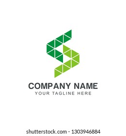 Initial S logo design inspiration