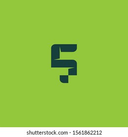 Initial S logo design minimal clean and simple technology business logo