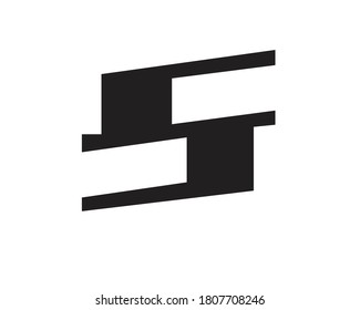 diseños iniciales de letras s y logotipo
