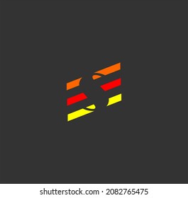 INITIAL S LOGO LINEAR MARK