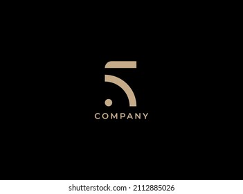 The initial S logo with a modern and elegant concept