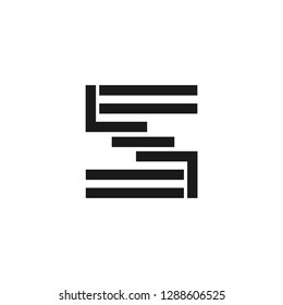initial S logo template