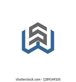 initial S logo template
