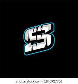 Initial S Mascot Logo Vector Eps Stock Vector (Royalty Free) 1845927736 ...