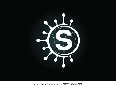 15 Microscope with s letter logo Images, Stock Photos & Vectors ...