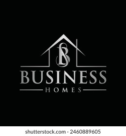 Initial SB Home modern business logo design, creative design template