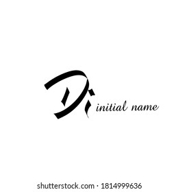 Initial and signature logo for business and individual. Nice look and design