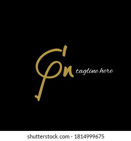 Initial and signature logo for business and individual. Nice look and design