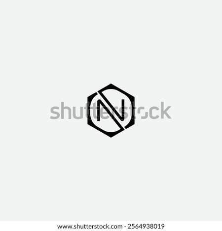 Initial Square Letter N Logo Design Business Vector Template. Creative Letter N luxury Logo
