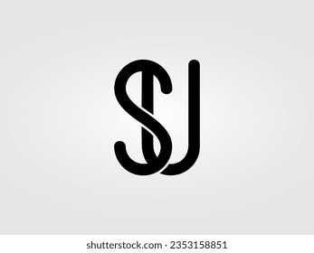 Initial SU letter Logo Design vector Template. Monogram, lettermark SU logo Design