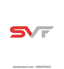 Initial SVF Geometric Business Simple Modern Creative Design Logo