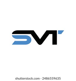 Initial SVT Simplicity Geometric Business Creative Design Logo