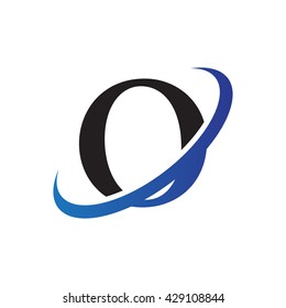 initial swoosh logo O