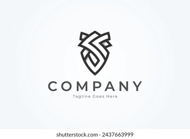 Initial SX or XS Monogram Logo. modern letter S and X design logo inspiration. vector illustration