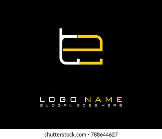 Initial T & L minimalist logo template vector