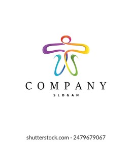 Initial T Letter Alphabet Logo Modern and Luxury Design Icon Vector Template Element