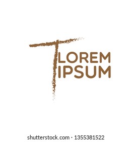 initial T letter logo, sign or icon 