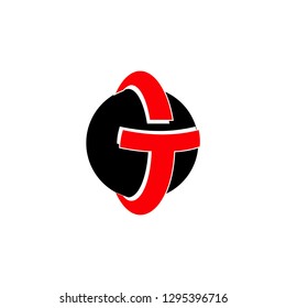 initial T logo T combination T technologies IT