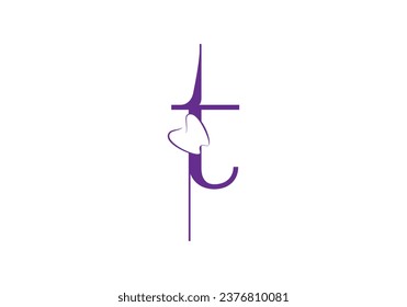 Initial T Teeth Logo, Modern, unique, simple and techie letter mark tooth logo for dentist, orthodontics and toothpaste brand. Conveys sleek, cool, stylish and professional services.