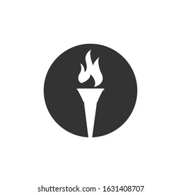 Initial T for Torch logo design inspiration