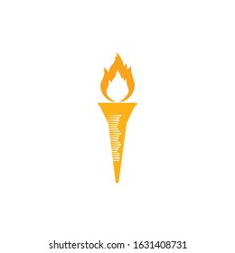 Initial T for Torch logo design inspiration